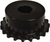 U.S. Tsubaki 1-3/8" Bore Diam Finished Bore Roller Chain Coupling 5.04" Coupling OD 6020F-1F - 55214415