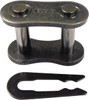 U.S. Tsubaki 3/4" Pitch, Spring Type Roller Chain Connecting Link Carbon Steel, For Use with British Standard Single Strand Chain RS12BCL - 92463223