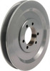 TB Woods 1 Groove, 1/2 to 1-5/8 Bore Diam, 6.9" Outside Diam, QD Bushed V Belt Sheave 6.90 3V Diam Belt Pitch 3V691 - 55519565