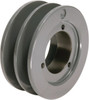 TB Woods 2 Groove, 1/2 to 1-5/8 Bore Diam, 4.15" Outside Diam, QD Bushed V Belt Sheave 3.4 A Diam Belt Pitch 382B - 82246810