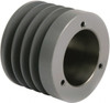 TB Woods 4 Groove, 1/2 to 1-5/8 Bore Diam, 3" Outside Diam, QD Bushed V Belt Sheave 3.00 3V Diam Belt Pitch 3V304 - 55520365