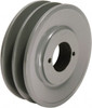 TB Woods 2 Groove, 1/2 to 1-1/2 Bore Diam, 5.45" Outside Diam, QD Bushed V Belt Sheave 4.7 A Diam Belt Pitch 2BK57 - 82222225