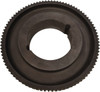 Continental ContiTech 25 Tooth, 53" Inside x 62.06" Outside Diam, Synchronous Belt Drive Sprocket Timing Belt Pulley 0.472" Belt Width, 8" Pitch Diam, Cast Iron, 1108TL Bushing 20296044 - 54287214