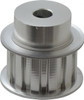 Value Collection 12 Tooth, 3/8" Inside x 1.402" Outside Diam, Hub & Flange Timing Belt Pulley 3/4" Belt Width, 1.432" Pitch Diam, 1" Face Width, Aluminum 12L075-6FA-3/8 - 86234986
