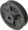 Browning 1VP44X1/2 1/2" Inside Diam x 4.15" Outside Diam, 1 Groove, Variable Pitched Sheave Belt Sections 3L, 4L, A, 5L & B, 1-7/8" Sheave Thickness, 21/32 to 1-1/32" Face Width 1VP44X1/2 - 74933995