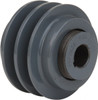 TB Woods 1-1/8" Inside Diam x 5.35" Outside Diam, 2 Groove, Variable Pitched Type 2 Sheave Belt Sections 3L, 4L, A, 5L & B, 3" Sheave Thickness, 1-3/16" Side Groove Thickness 1-3/8 to 2-1/8" Face Width 2VP56118 - 82217662
