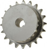 Browning 1/2" Chain Pitch, Chain Size 40, 20 Tooth Finished Bore Sprocket 5/8" Bore Diam, 3.196" Pitch Diam, 3.45 OD H4020X5/8 - 78339314