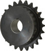 Browning 1/2" Chain Pitch, Chain Size 40, 23 Tooth Finished Bore Sprocket 1" Bore Diam, 3.672" Pitch Diam, 3.94 OD H4023X1 - 78339405