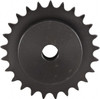U.S. Tsubaki 3/8" Chain Pitch, Chain Size 35, 28 Tooth Plain Bore Sprocket 1/2" Bore Diam, 3.349" Pitch Diam, 3.55 OD 35B28 - 62467485