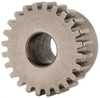 Boston Gear 24 Pitch, 1" Pitch Diam, 24 Tooth Spur Gear 1/4" Face Width, 3/8" Bore Diam, 0.87" Hub Diam, 14.5° Pressure Angle, Steel H2424 - 36681989