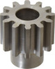 Boston Gear 6 Pitch, 2" Pitch Diam, 12 Tooth Spur Gear 1-1/2" Face Width, 1" Bore Diam, 1.46" Hub Diam, 14.5° Pressure Angle, Steel NJ12B - 36682391