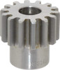 Browning NSS1614 16 Pitch, 7/8" Pitch Diam, 14 Tooth Spur Gear 3/8" Bore Diam, 11/16" Hub Diam, Steel NSS1614 - 35442318