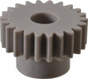 Made in USA 20 Pitch, 1.1" Pitch Diam, 1.2" OD, 22 Tooth Spur Gear 3/8" Face Width, 3/8" Bore Diam, 3/4" Hub Diam, 20° Pressure Angle, Acetal 2022 - 03115326