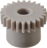 Made in USA 48 Pitch, 1/2" Pitch Diam, 0.542" OD, 24 Tooth Spur Gear 1/8" Face Width, 5/32" Bore Diam, 13/32" Hub Diam, 20° Pressure Angle, Acetal 4824 - 03302882
