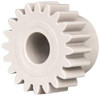 Made in USA 20 Pitch, 1" Pitch Diam, 1.1" OD, 20 Tooth Spur Gear 3/8" Face Width, 3/8" Bore Diam, 47/64" Hub Diam, 20° Pressure Angle, Acetal 2020 - 03115300