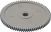 Made in USA 32 Pitch, 2-1/2" Pitch Diam, 2-9/16" OD, 80 Tooth Spur Gear 3/16" Face Width, 5/16" Bore Diam, 13/16" Hub Diam, 20° Pressure Angle, Acetal 3280S - 03302726