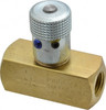 Parker Hannifin 5 GPM 1/4 Inlet Brass Hydraulic Control Valve 1/4-18 Thread N400B - 09635848