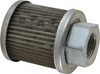 Flow Ezy Filters 60 Mesh, 11 LPM, 3 GPM, 2.1" Diam, Female Suction Strainer without Bypass 1/2 Port NPT, 2.7" Long 3-1/2-60 - 91959114