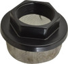 Flow Ezy Filters 30 Mesh, 189 LPM, 50 GPM, 4.2" Diam, Female Pipe Mounted Suction Screen Strainer 2 Port NPT, 2.6" Long F16-30 - 91958405