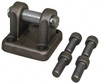 Schrader Bellows Hydraulic Cylinder Cap Clevis Mounting Kit 2-1/2" Bore 180MK86A25MSC - 86157450