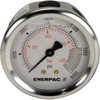 Enerpac 6000 psi Glycerine-Filled Hydraulic Pressure Gauge 1/4 NPTF Gauge Connection, 2-1/2" Face Diam G2534R - 85337681