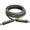 Enerpac Hydraulic Pump Hose, Inside Diameter (Inch): 0.25, Hose Length (Feet): 20.00, Hose Material: Rubber Coated, Steel Wire Braid, Pressure Rating: 10000, End One: 3/8 NPT, Opposite Hose End: 3/8 NPTF MALE H9220 - 81123416