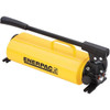Enerpac 2 Stage 1" Stroke Steel Manual Hydraulic Pump 1.00 Cu In/Stroke, 3 Cu In Reservoir, 500 psi First Stage, 10,000 psi Second Stage P801 - 40541674