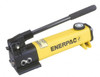 Enerpac 1 Stage 0.44" Piston Diam, 1" Stroke Glass-Filled Nylon Manual Hydraulic Pump 3/8 NPTF Port, 0.151 Cu In/Stroke, 3 Cu In Reservoir, 10,000 psi Second Stage P391 - 80021389