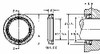 Parker Hannifin 2-1/4" ID x 2-3/4" OD, 0.275" Thick, Rod Wipers -40 to 250°F, 2-3/4 Pipe Thread, 2-1/4" Rod Diam 4181860002250 - 65076408