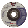 United Abrasives Depressed Center Grinding Wheel, 6" Dia., 7/8" Hole, Type 27 Grit-Saitech