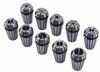 Precise ER-25 & ER-32 Metric Spring Collet Sets