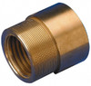 Keystone Threaded Products 3.38" Long, 3.38" High, 1.56" Thread Length, Bronze, Right Hand, Round, Precision Acme Nut 3.137-12 Thread Size, 2C Class of Fit 2-1/2-2R1 - 00501973