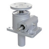 Duff-Norton 1 Ton Capacity, 12" Lift Height, Upright Mechanical Screw Actuator Top Plate M2501-12 - 35429455