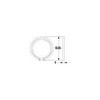 Thomson Industries 0.042" Wide, Stainless Steel 1/2" External Retaining Ring For Use with Linear Bearing SUPER-8 C500SS - 02730505