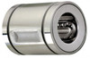Thomson Industries 5/8" Inside Diam, 150 Lbs. Dynamic Capacity, Open Linear Bearing OPN101824 - 35528405