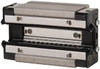 THK 56.6mm L x 34mm W x 23.3mm H, 26mm Transverse Hole Spcg, 26mm Lateral Hole Spcg, 4 Way HSR Block 9.5mm Overhang, 8.33 Kn Dynamic Capacity, M4x5 Hole, 13.5 kn Static Load Rating, 28" High Assembly HSR15R1SSGKBLOC - 85297000