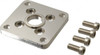 SMC Pneumatics Air Cylinder Flange Mount For 2" Air Cylinders, Use with NCGF/G NCG-F050 - 05445804