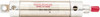 ARO Fluid Management 4" Stroke x 1-1/16" Bore Double Acting Air Cylinder 1/8 Port, 5/16-24 Rod Thread, 200 Max psi, -40 to 160°F SD11-P4B4-040 - 09230210