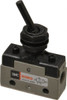 SMC Pneumatics 0.14 CV Rate, 1/8" NPT Inlet Mechanical Valve 3 Port, 2 Position, Toggle Lever VM130-N01-08A - 80084965