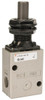 SMC Pneumatics 1.00 CV Rate, 1/4" NPT Inlet Mechanical Valve 2 Way, 2 Ports, Plunger VM220-N02-05A - 80085244