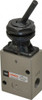 SMC Pneumatics 1.00 CV Rate, 1/4" NPT Inlet Mechanical Valve 3 Way, 2 Ports, Toggle Lever VM230-N02-08A - 80085681