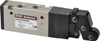 SMC Pneumatics 0.55 CV Rate, 1/8" NPT Inlet Mechanical Valve 4 Way, 5 Ports, Roller Lever NVZM450-N01-01 - 80086309