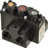 ARO Fluid Management 3/8" Inlet x 3/8" Outlet, Pilot Actuator, Spring Return, 2 Position, Body Ported Solenoid Air Valve 63 CFM, 1.7 CV, 4 Way, 150 psi, 3-1/2" Long x 2-1/2" Wide x 3-5/8" High, 0 to 180°F A213PS - 80121726