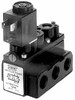 ARO Fluid Management 1/8" Inlet x 1/8" Outlet, Solenoid Actuator, Spring Return, 2 Position, Body Ported Solenoid Air Valve 24 VDC Input, 32 CFM, 0.9 CV, 4 Way, 150 psi, 3-1/2" Long x 1-15/16" Wide x 3-1/8" High, 0 to 180°F A211SS-024-D - 80121098