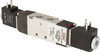 ARO Fluid Management 1/8" Inlet x 1/8" Outlet, Solenoid Actuator, Solenoid Return, 3 Position, Body Ported Solenoid Air Valve 0.5 CV, 4 Way, 115 psi, 122° Max Temp M81ASD-000-N - 31810187