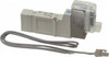 SMC Pneumatics 0.3 CV Flow Rate, Single Solenoid Pilot Operated Valve 5 Port, 2 Position, Spring Return, 1/4" Push to Connect Inlet, 110 V SY3140-3LZ - 80162605