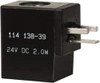 ARO Fluid Management 24 VDC Coil Stacking Solenoid Valve For Use with Sierra 18mm & Premair Valves 114138-39 - 09392200