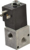 ARO Fluid Management 1/4", CAT Series 3-Way 2-Position Stacking Solenoid Valve 120 VAC, 0.2 CV Rate, 3-1/2" High CAT77S-120-A - 05681994