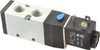 ARO Fluid Management 1/4", 4-Way 2-Position Maxair Stacking Solenoid Valve 12 VDC, 0.7 CV Rate, 1.37" High M212SS-012-D - 05681648