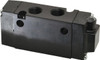 Parker Hannifin 3/8", 4-Way Body Ported Stacking Solenoid Valve 1.4 CV Rate, Air Return, 1.89" High x 4.37" Long B532000XXC - 09667148
